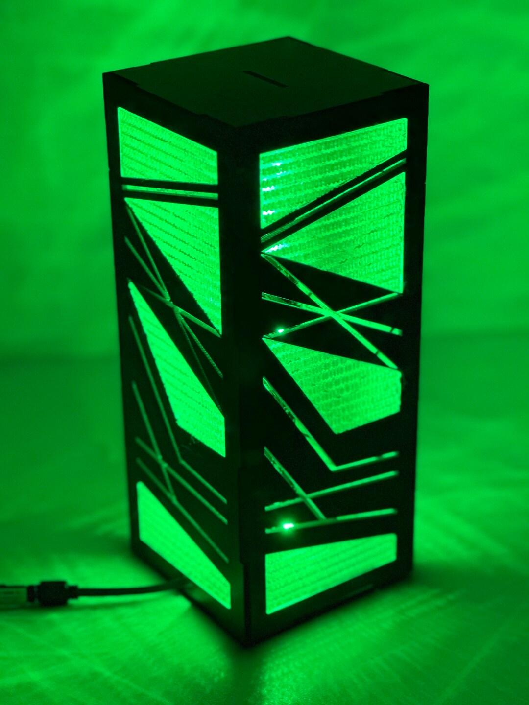 Gamer Binary Code Lamp-lantern Gift Gamer Room-numbers Matrix Lamp-desk ...