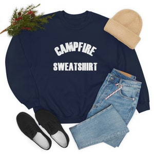 Campfire Sweatshirt Unisex Heavy Blend Crewneck Sweatshirt