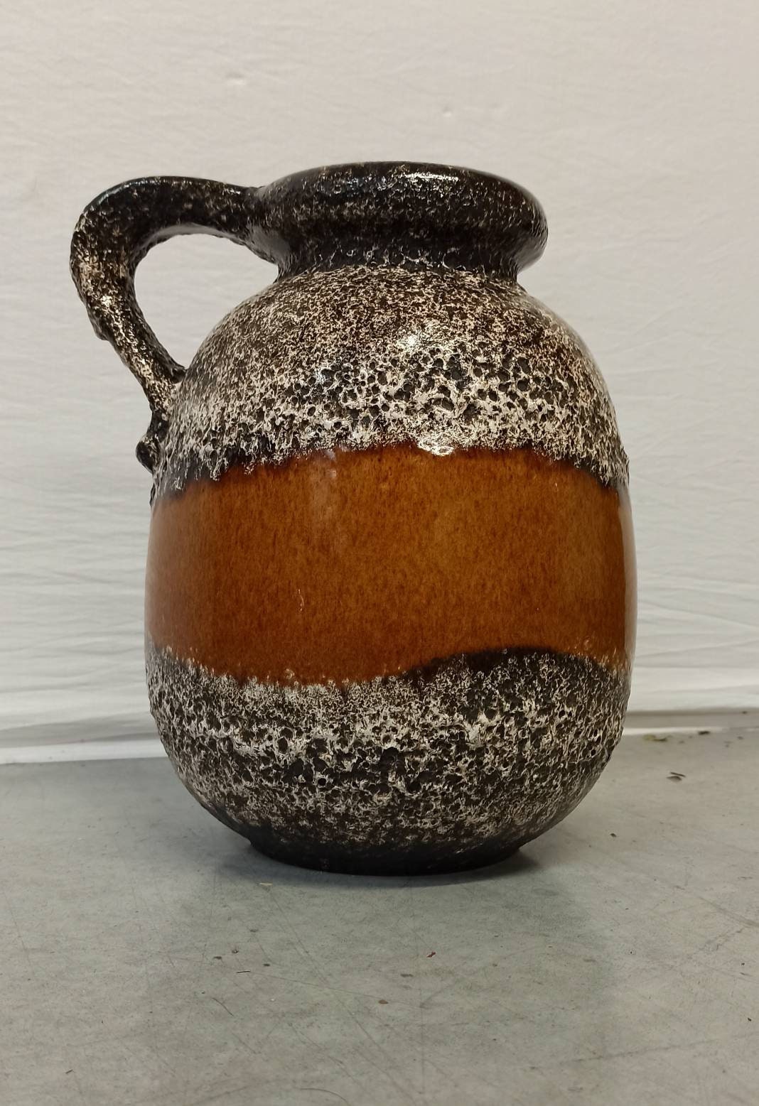 Vase Vintage Fat Lava West Germany