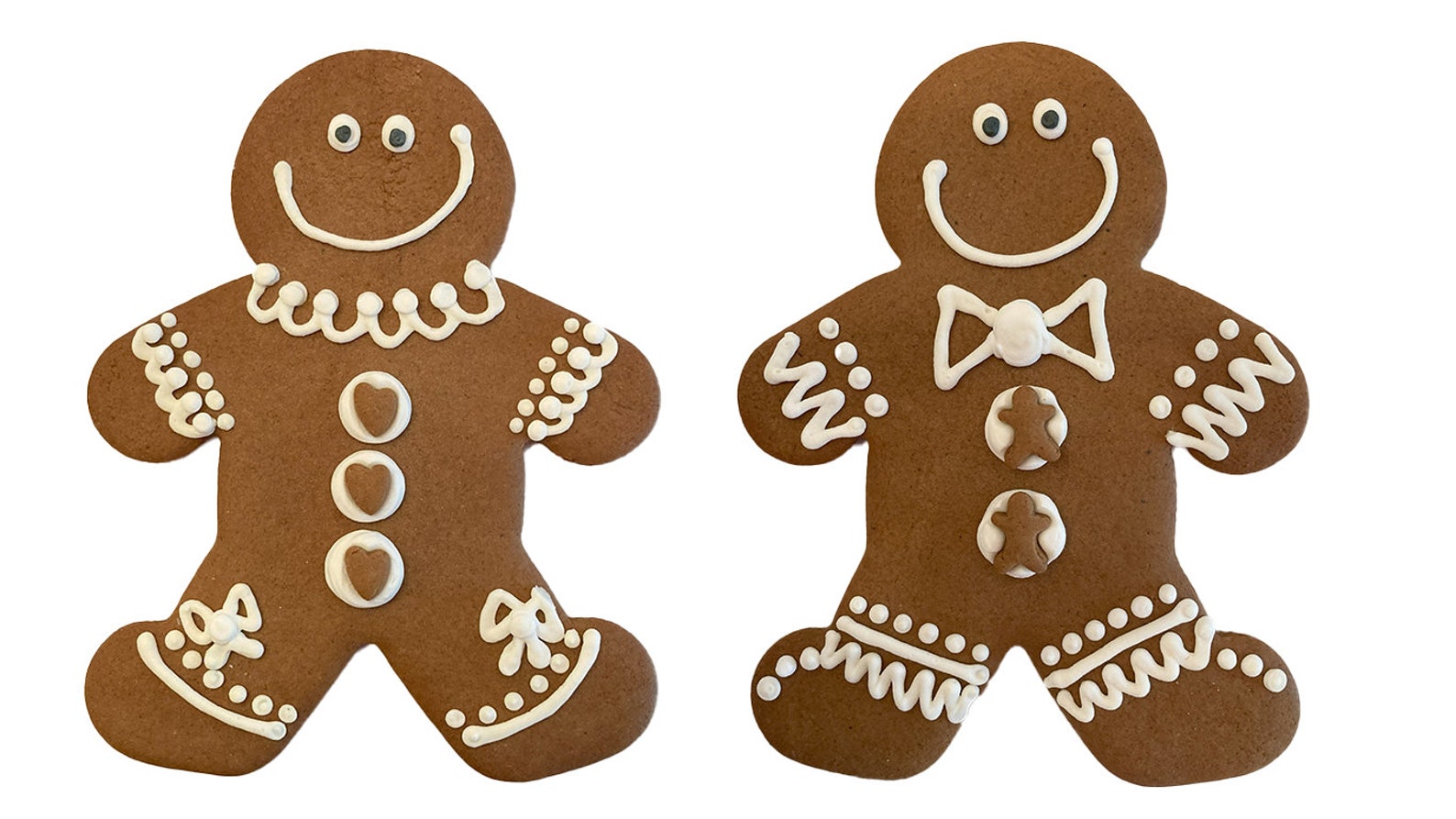 GIANT 8.5inch Gingerbread Boy or Gingerbread Girl Etsy