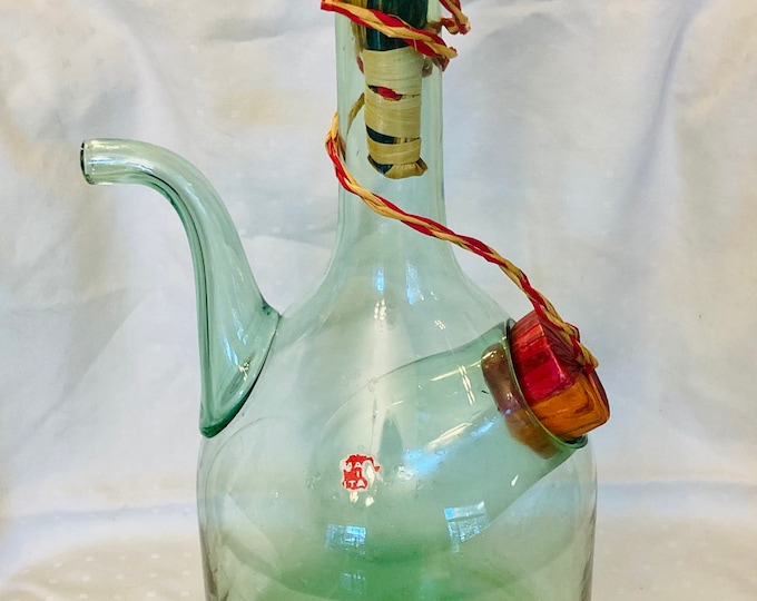 Vintage Italian Wine Decanter Etsy