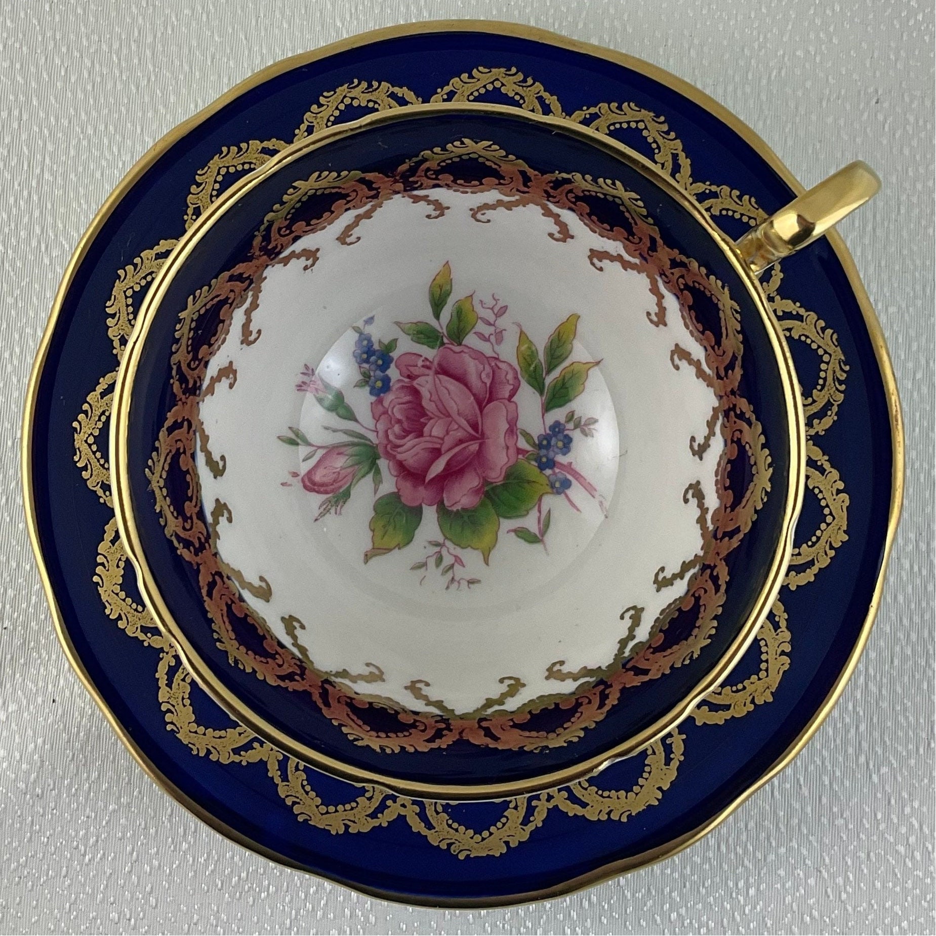 Aynsley georgian cobalt - Etsy 日本