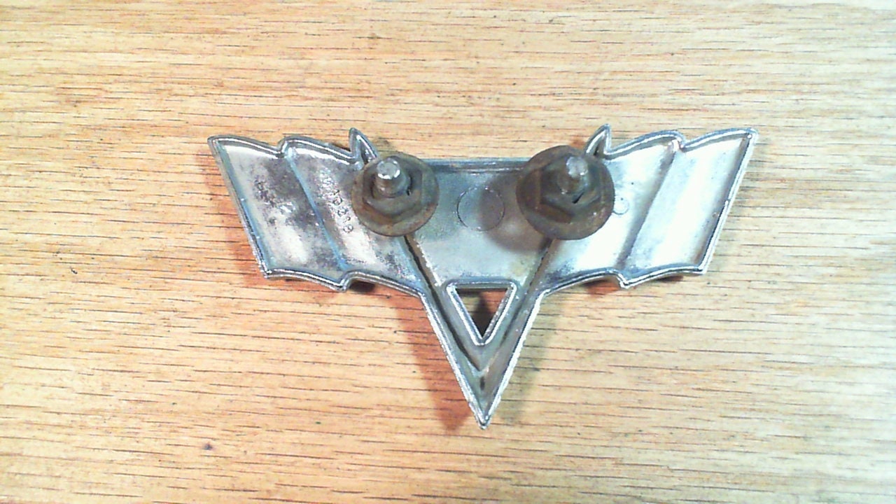 Chevy Fender Flag Emblem 1960's Original Nova / Camaro / Impala