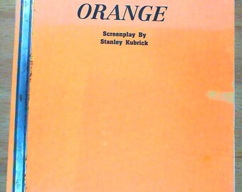 Clockwork Orange Movie Film Screenplay Shooting Script Kubrick Sept 7th, 1970 Replica Reproduction