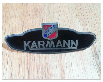 1960-74 VW Karmann Ghia Side Badge Emblem OEM, Volkswagen, Vintage Auto