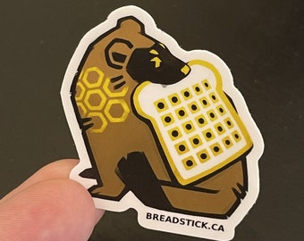 Cyber Sable Breadstick Sticker