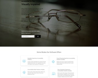 Slechtziende websitebezoekers.  Ik zal uw website WCAG & ADA compliant maken.