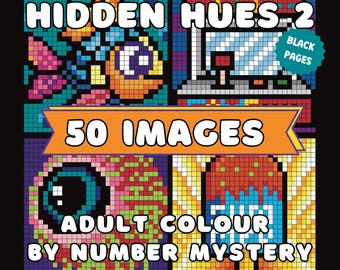 Hidden Hues 2: Adult Color by Number Mystery (Digital Download)