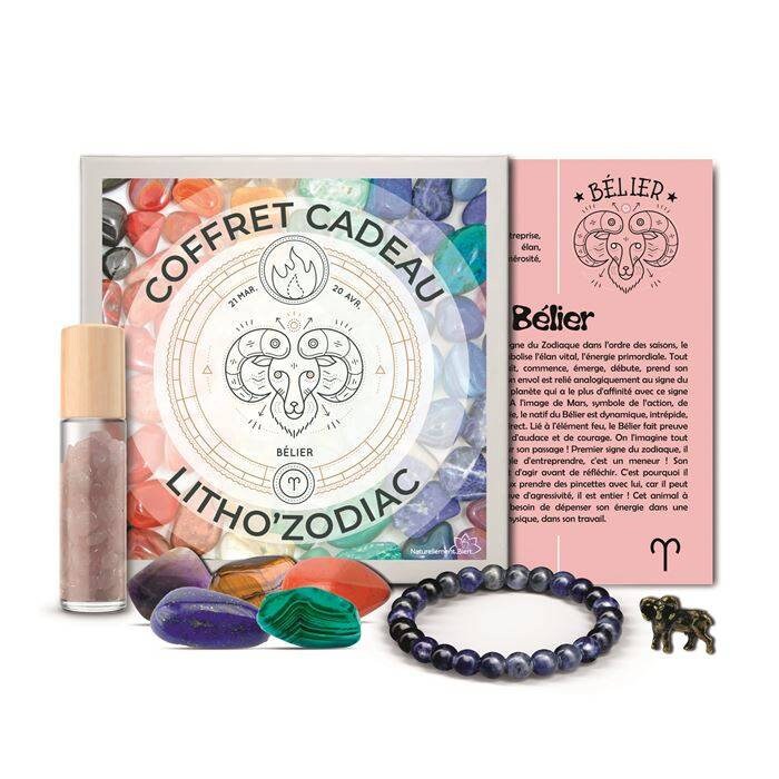 Box Cadeau Lithothérapie Zodiac