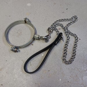 Halsband voor volwassenen met hondenriem