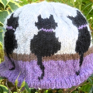 Knitting Pattern Hat, Knitting Pattern Cat, Novelty Hat Knitting Pattern, Cat Lovers Hat, Cat Hat