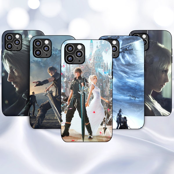 Final Fantasy XV fan art collection Phone Case for iPhone 14 13 12 11 8 7 6 iPhone XR X Pro Plus / Case for Samsung S24 S23 S22 A14 A54