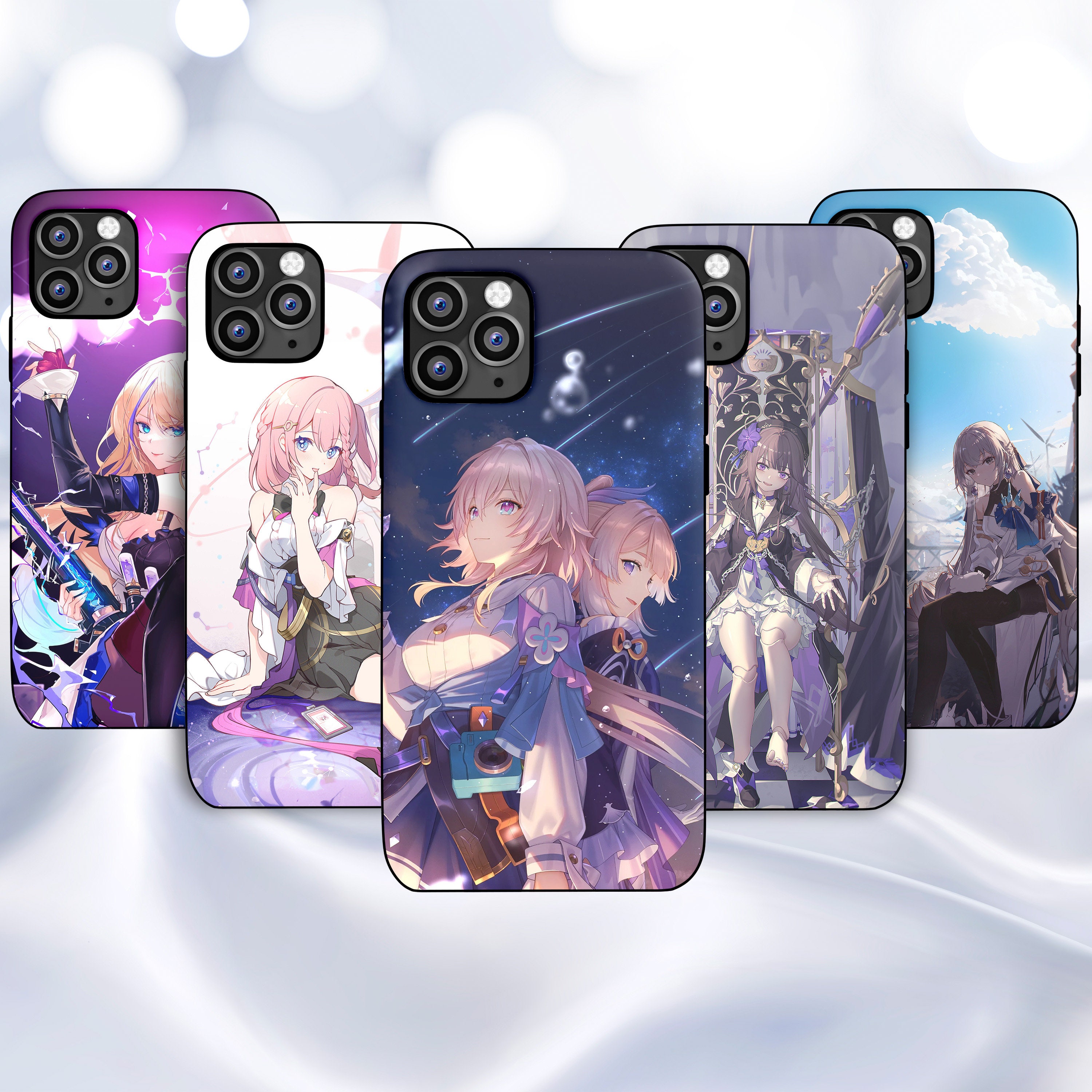  for Honkai: Star Rail Hook Station Phone Case Compatible with  13 Pro Max Cartoon Cute Anime Trendy Bumper : Sports & Outdoors