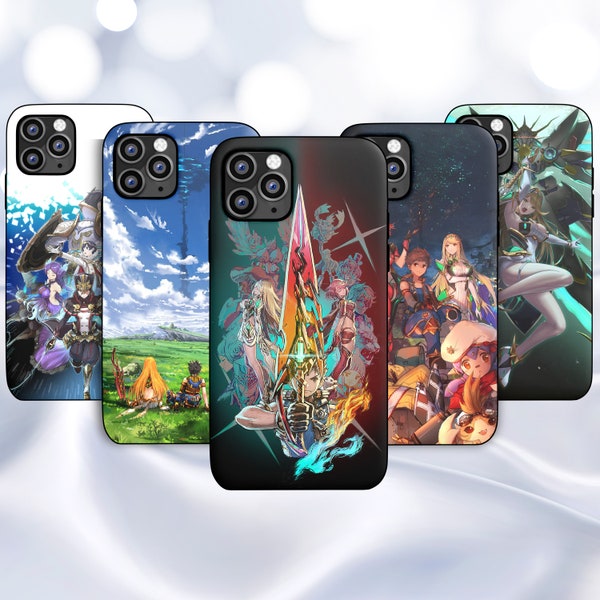 Xenoblade crónicas Mix Collection Funda de teléfono para iPhone 15 14 13 12 11 8 7 XR X/ Funda para Samsung S24 S23 S22 A33 A14 A54 / Pixel 8 7