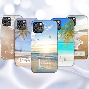 Beach Phone Case For iPhone 14 13 12 11 Xr Xs X 8 7 6 / Case for Samsung S24 S23 S22 S20 A15 A14 A33 A54 / Pixel 8 Customized Phone Cover