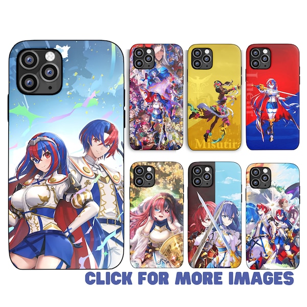 Anime Game Phone Case Cover Fit for iPhone 14 13 12 11 8 7 XR X Pro Plus / Case for Samsung S24 S23 S22 Ultra A14 A54 A34 A33 A15