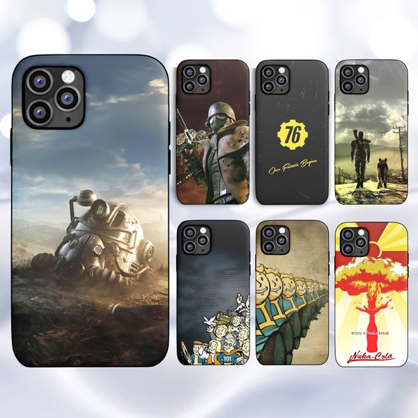 Nuclear RPG Game Phone Case Cover Fit for iPhone 14 13 12 11 8 7 XR X Pro Plus / Case for Samsung S24 S23 S22 Ultra A14 A54 A34 A33 A15