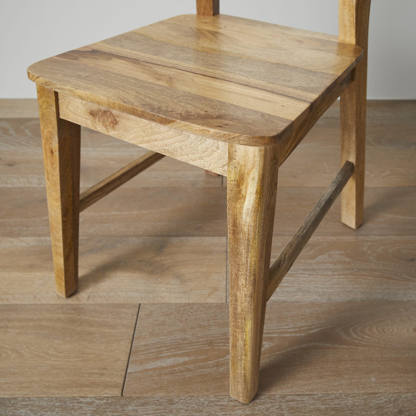 Solid Mango Wood Dining Chair Etsy