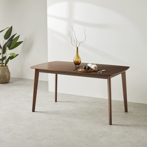 Extendable Walnut Dining Table