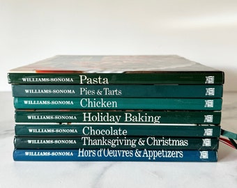 Williams-Sonoma Kitchen Library Cookbooks. Vintage Cookbooks. Each Sold Separately