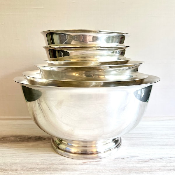 Silver Plate Bowls Etsy