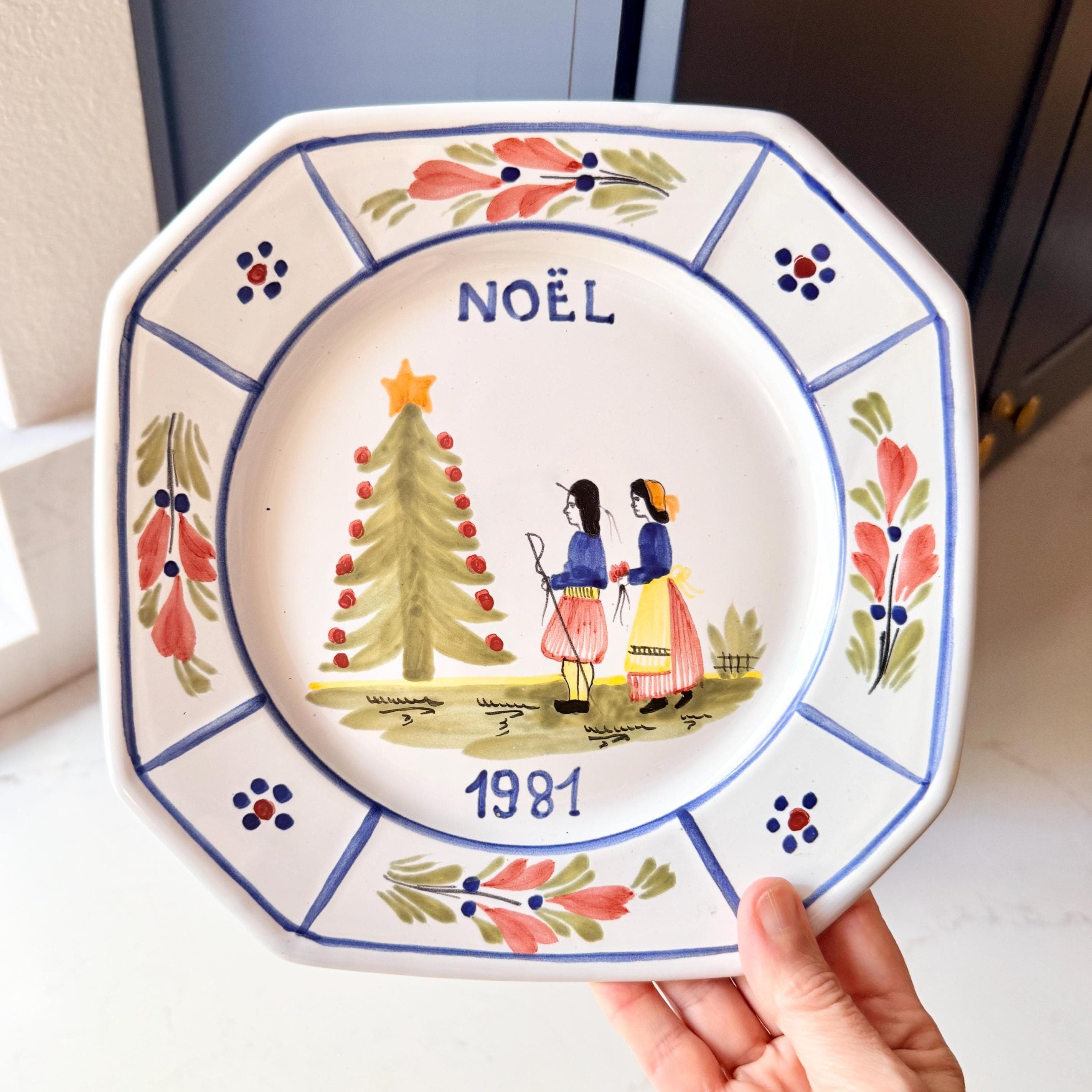 Hb Quimper Plate - Etsy