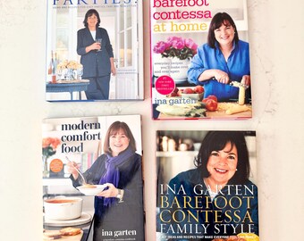 Ina Garten Barefoot Contessa Cookbooks, Collectible First Editions
