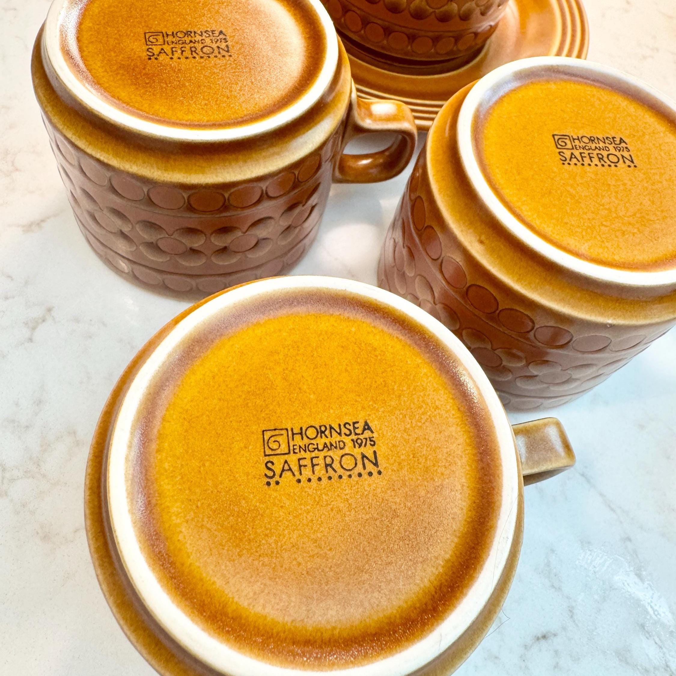 Hornsea Pottery Saffron Dishes: 1970s England Retro Kitchenware - Etsy