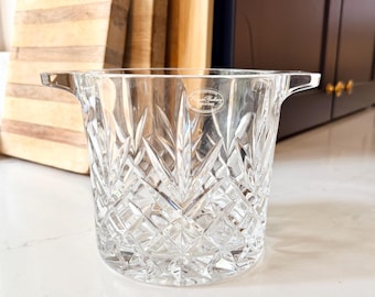 Royal Gallery Crystal Ice Bucket - 24% Lead Crystal - Made in France (1997)