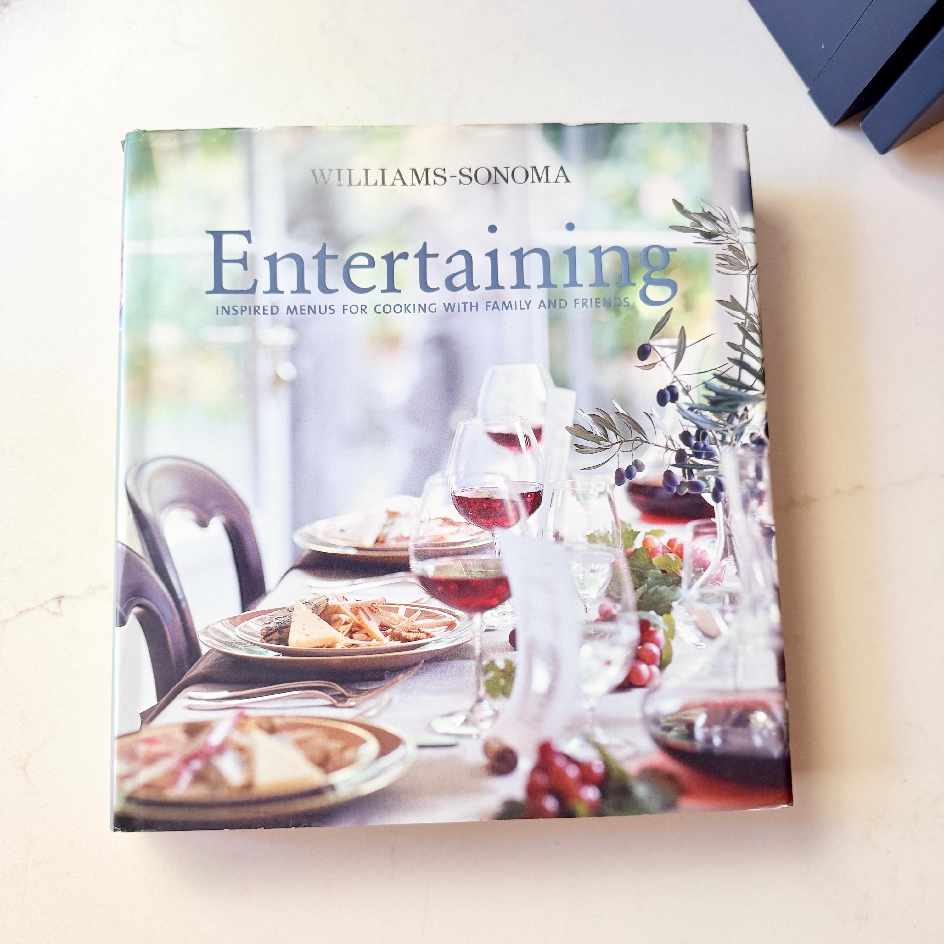 Williams-sonoma Entertaining Cookbook 2004 First Printing
