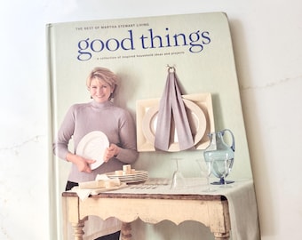 1997 Martha Stewart Living-boek 'Good Things': woondecoratie en doe-het-zelfideeën