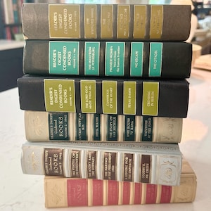 Vintage Reader&#39;s Digest Set: Decorative Hardcover Books, 1960s-80s