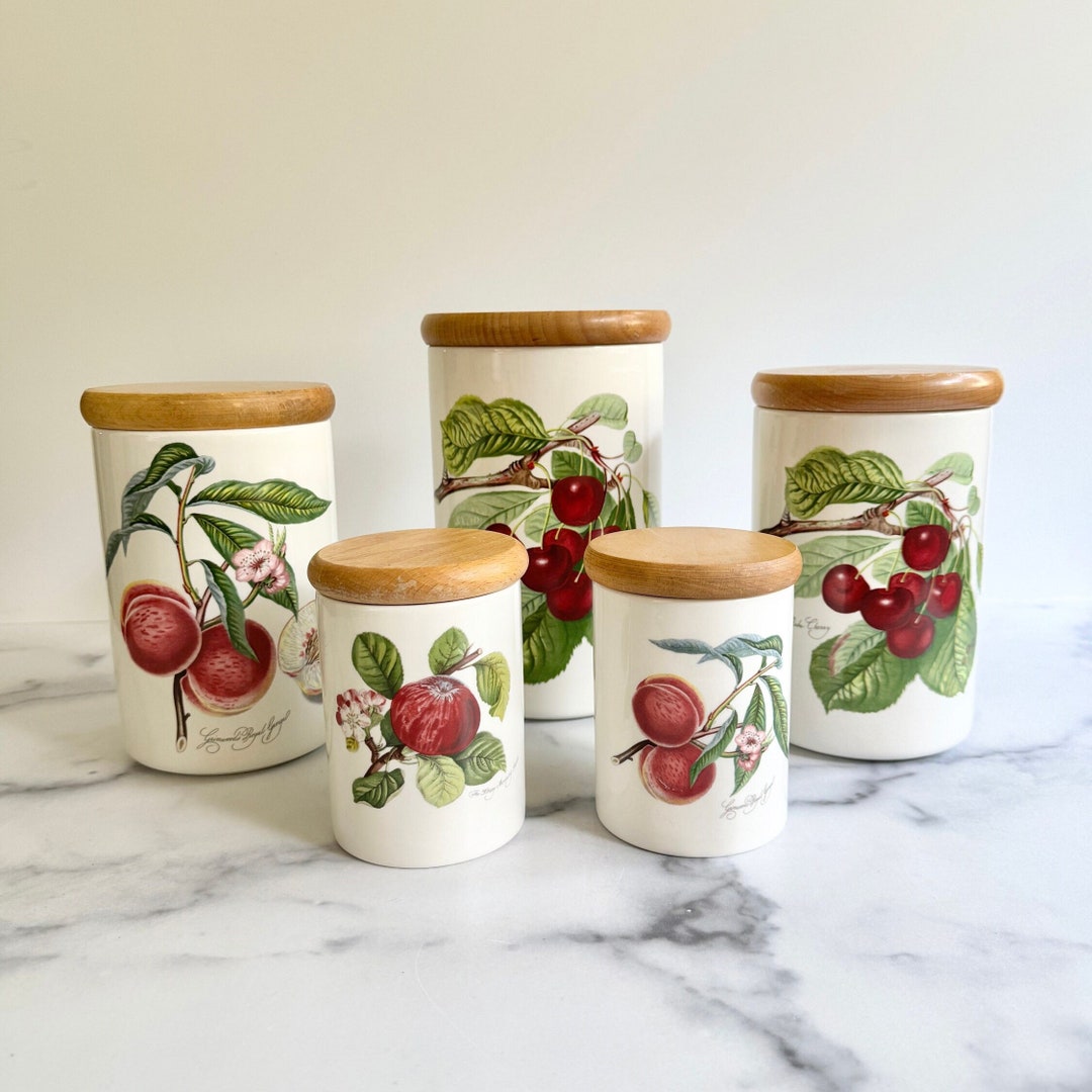 Portmeirion Pomona Canister: Susan Williams-ellis Fruit Jar (sold