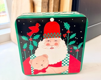 Boughs of Holly Dept 56 vierkant kerstblik - decoratie voor de feestdagen
