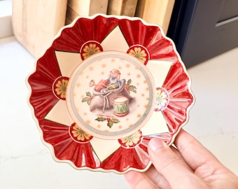 Villeroy en Boch Toy's Fantasy 6,25" fruit-/dessertschaal - vintage snoepschaal - kerstdecor