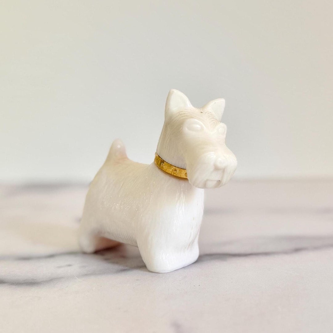 Lot De 3 Bougeoirs Votifs En Poterie Scottie Dog - Parfumés - Sainburys Home