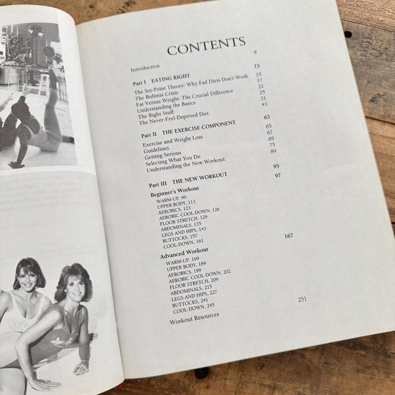 1986 First Edition Jane Fonda's New Workout and Weightloss Program