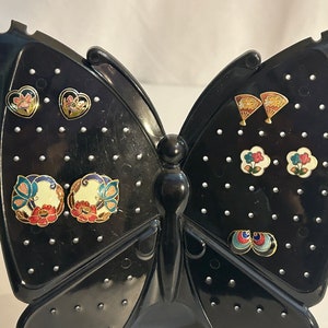 Vintage cloisonné-oorbellen in meerdere stijlen