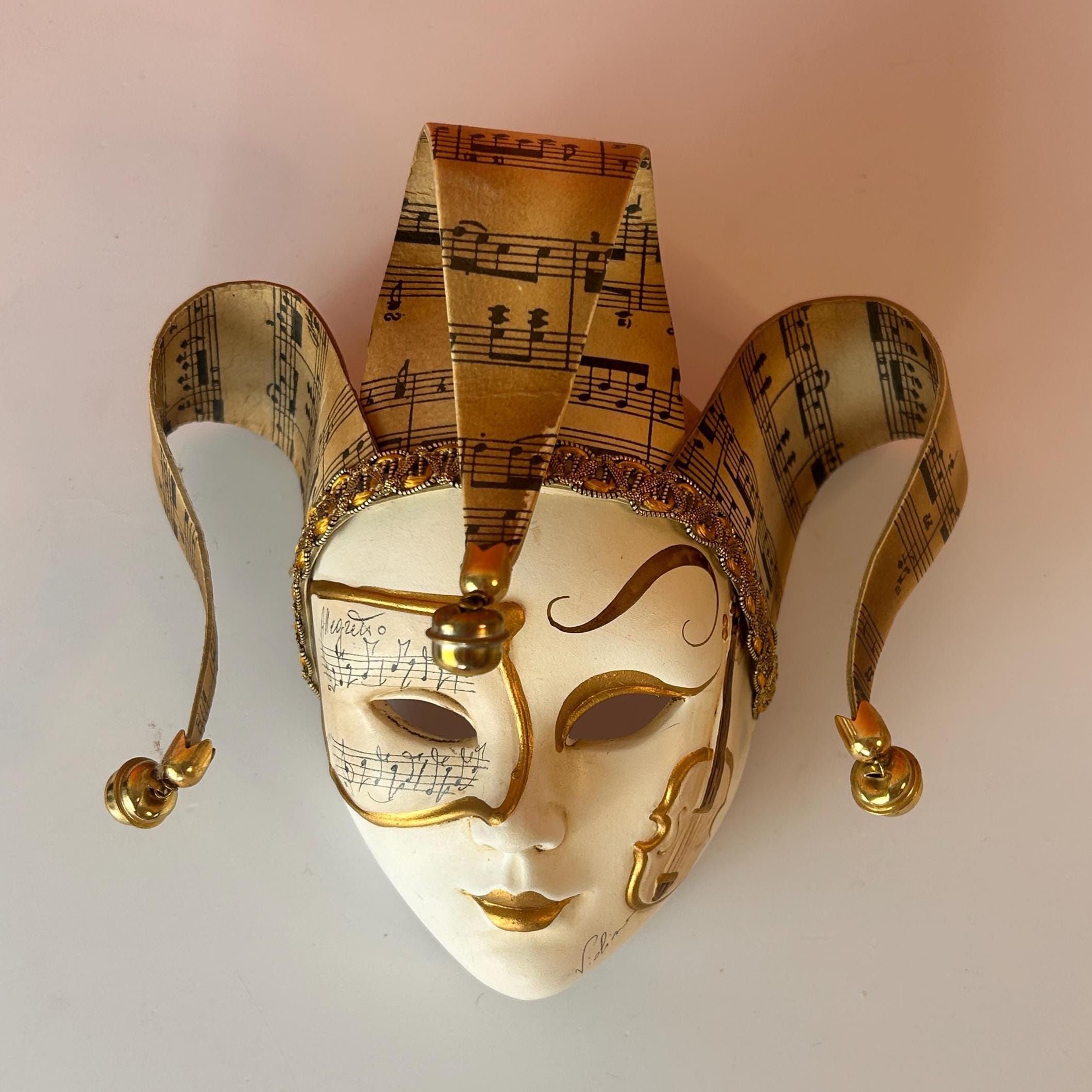 Masque Mural En Céramique – Nouvelle-Orléans, Musique, Art Clay Art