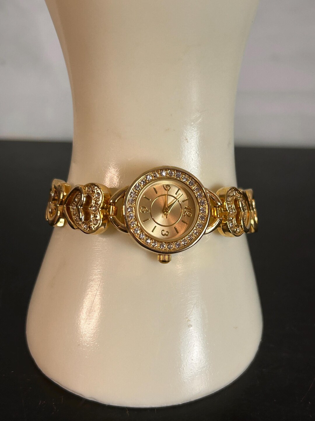 Women Gold Tank Watch