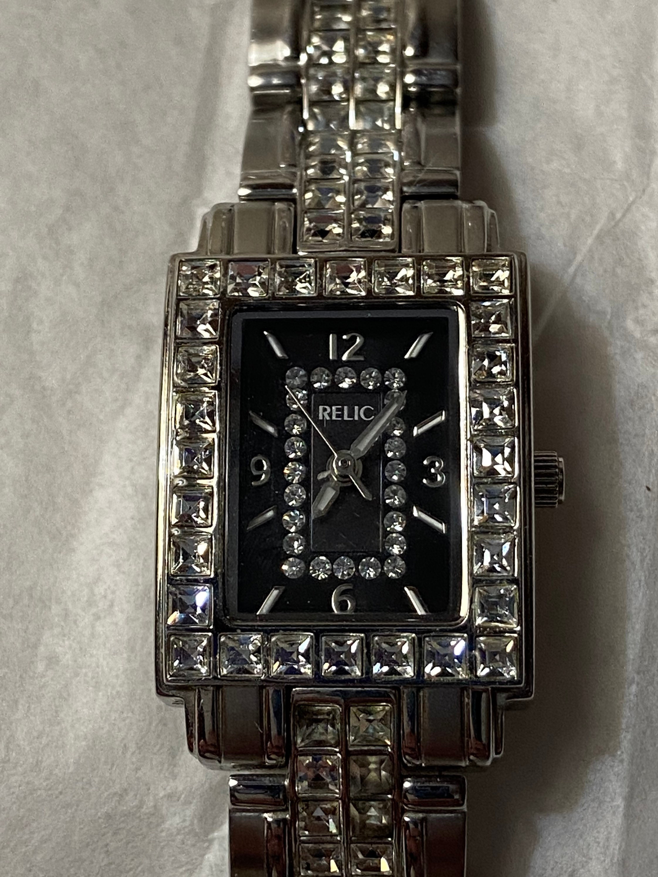 Silver Relic Brand Watch 