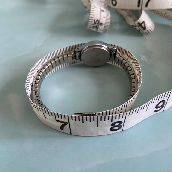 Vintage Silvertone Timex Ladies' Stretch Band Wat… - image 8