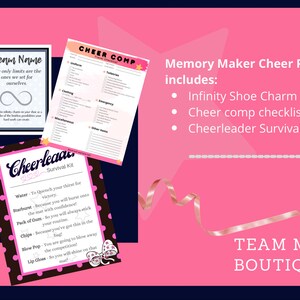 Cheer Printables Bundle | Gift for Cheer Team | Cheer Comp Gifts - Etsy