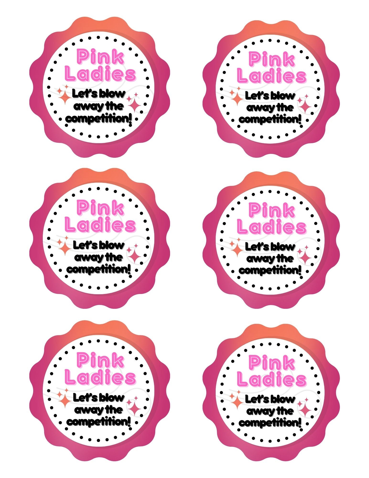 Cheer Printables Gift for Cheer Team Blow Away the - Etsy UK