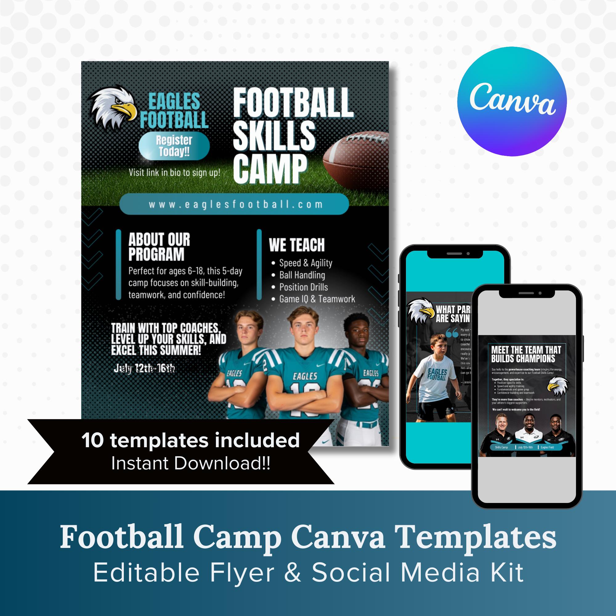 Football Training Flyer