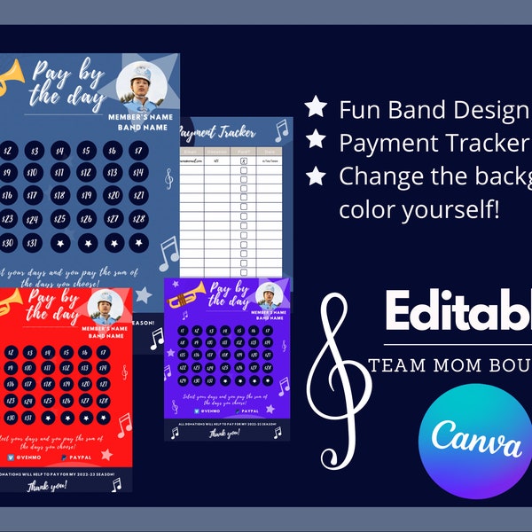 Band Calendar Fundraiser | Band Fundraiser | Marching Band Ideas