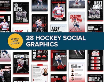 Plantillas para redes sociales de hockey