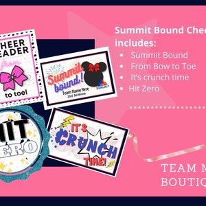 Cheer Printables Bundle | Gift for Cheer Team | Cheer Comp Gifts - Etsy