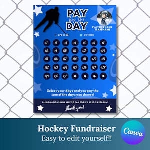 Calendario de recaudación de fondos de hockey / Recaudación de fondos de hockey / Ideas para equipos de hockey