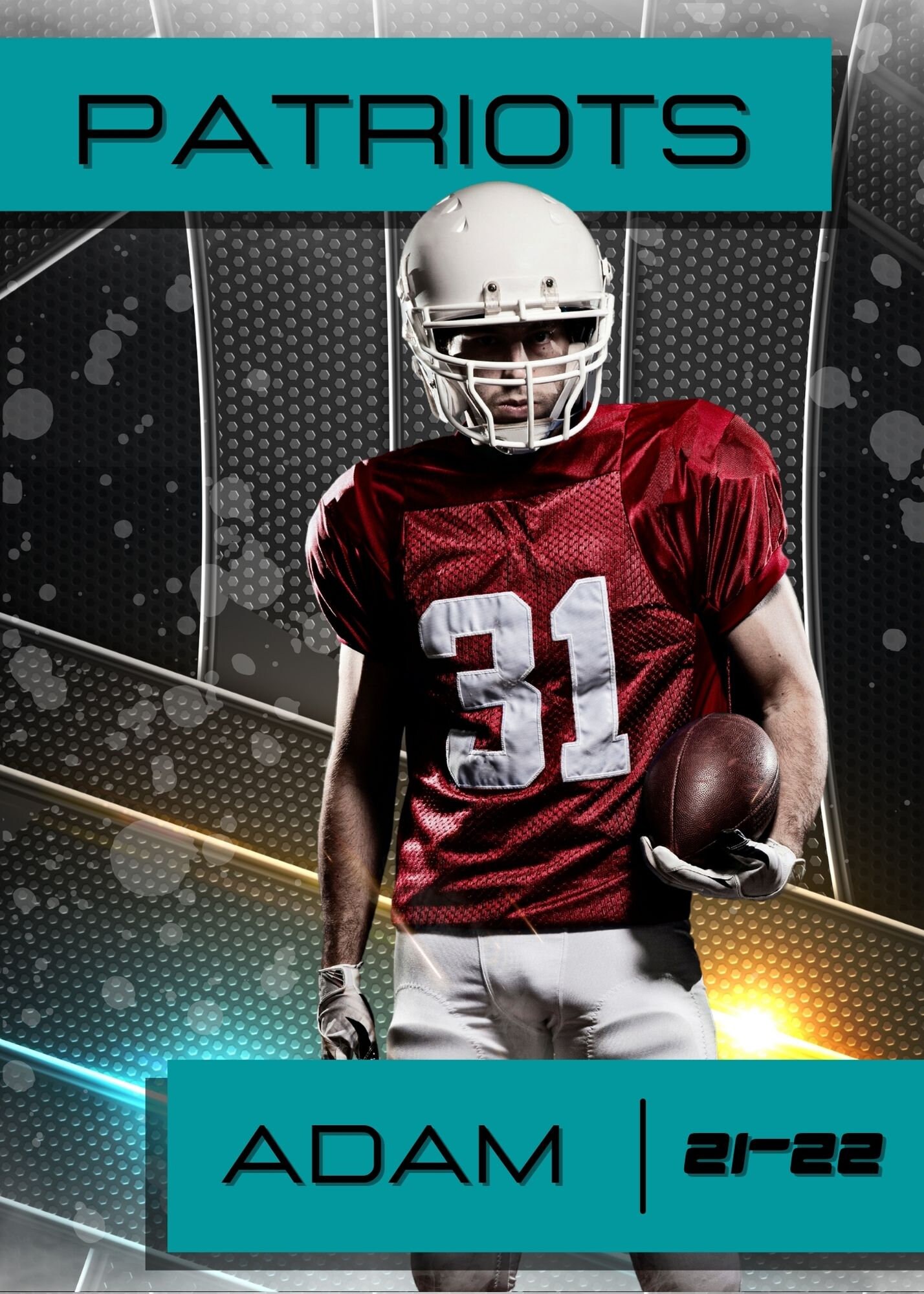 Sports Team Photo Template Sports Trading Card Canva Etsy